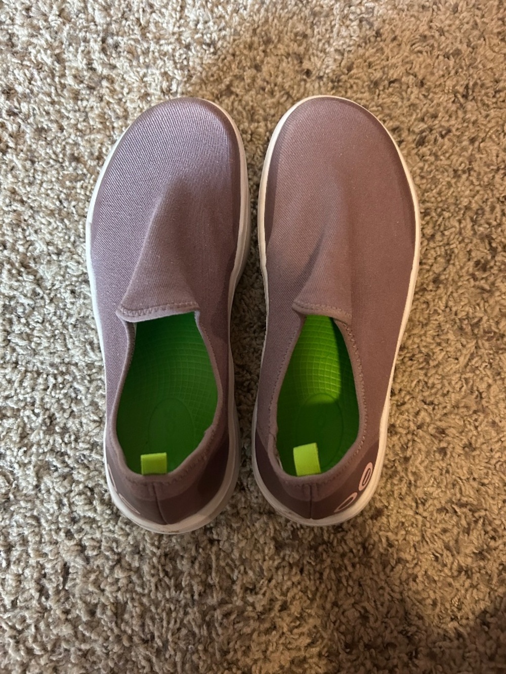 Oofos canvas comfort shoe